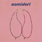 ビーズネックレス　ハート