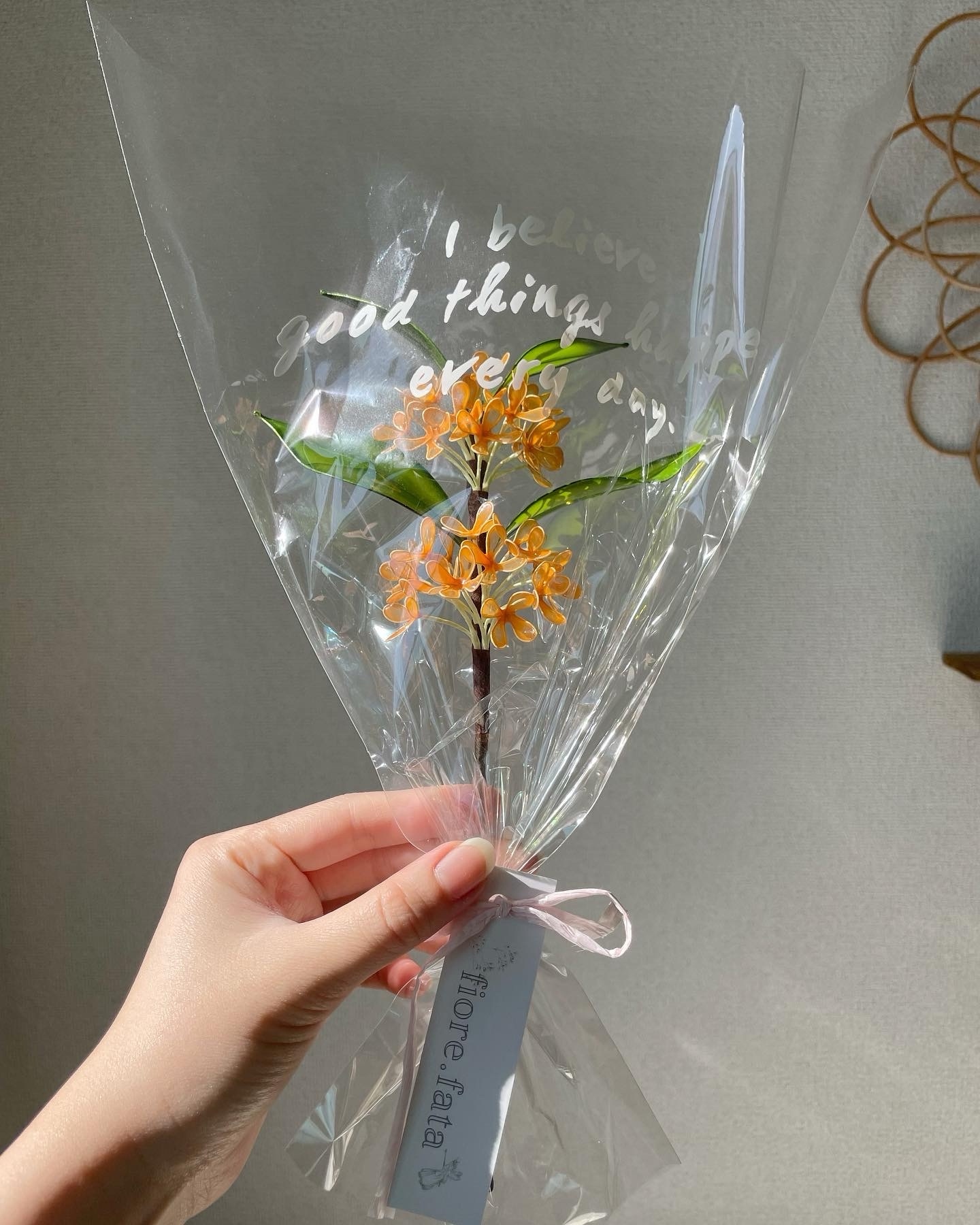 期間限定〉アメリカンフラワー キンモクセイ - fiore.fata
