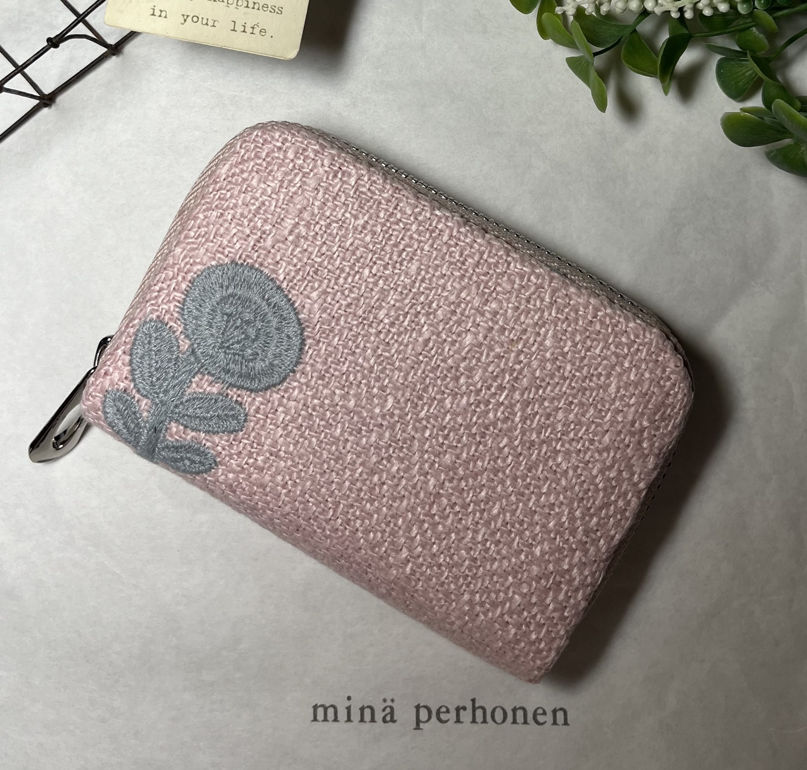 ☆専用☆ミナペルホネン☆長財布☆コンパクトウォレット☆カードケース☆ハンドメイド お札が折れない 小銭出しやすい カードたくさん ミナペルホネン