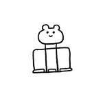 くまクリップ　○●ぶんぐシリーズ○●