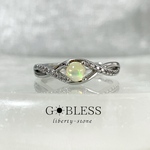 【2系色から選べる！数量限定】155  Third Eye Ring エチオピアオパール／ リング クリアイエロー   ホワイト