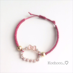 circle✱ribbon  bracelet