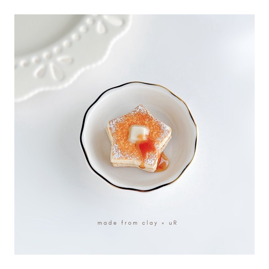 七夕チーズケーキ　七夕ホワイトタイガー　フェイクスイーツ　樹脂粘土　チャーム There are subtitles.)Make a New York cheesecake miniature