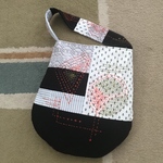 ガーゼをパッチワークしたバッグ　②
