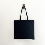 トートバッグ　36×39 肩掛け　シンプル　黒　