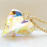 [andy] ロングセラーSwarovski sweet heart♡ ネックレス