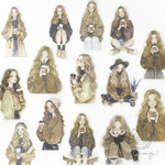 イラストフレークシール My Life Story 1<S736>