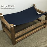 【NEW】猫用ハンモック 猫用ベッド UN/ネイビー 完成品