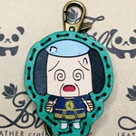 おちむん　全身ver レザーキーホルダー　ご当地キャラクター　鎌倉市　9月5日　21時より発売　緑