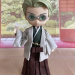 ねんどろいどどーる身長調整セットサイズ　男の子　羽織袴セット　
