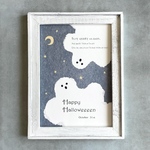 ハロウィンポスター / Halloween poster / ハロウィン / A4