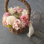 リングピロー*プリザーブドフラワー*№003