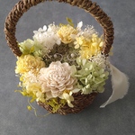 リングピロー*プリザーブドフラワー*№004