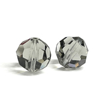 スワロフスキー #5000ガラスビース ラウンドカット (10mm ) 2個入 【ブラックダイヤ】　商品番号0315000121557