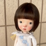 カスタムドールウィッグ　landoudou ドール　ウィッグ　モヘアウィッグ