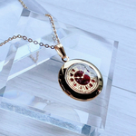 Deep sphere antique ﾛｹｯﾄﾍﾟﾝﾀﾞﾝﾄ-ボルドー-