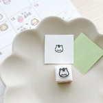 【手帳アニマルはんこ】馬　ウマ　うま　スケジュール帳スタンプ　ミニサイズ