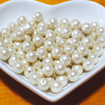 【再販】<30粒> 国産コットンパール 8㎜玉 キスカ