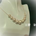 コットンパールのグラデネックレス（キスカ）