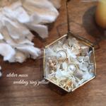 ajisai wedding ring pillow_GLD.white