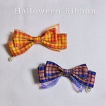 ハロウィン リボン／蝶ネクタイ、ヘアクリップ、バレッタ、チョーカー、アクセサリー、リボン、犬、猫