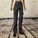 カーゴパンツ・ダークグレー【受注販売】