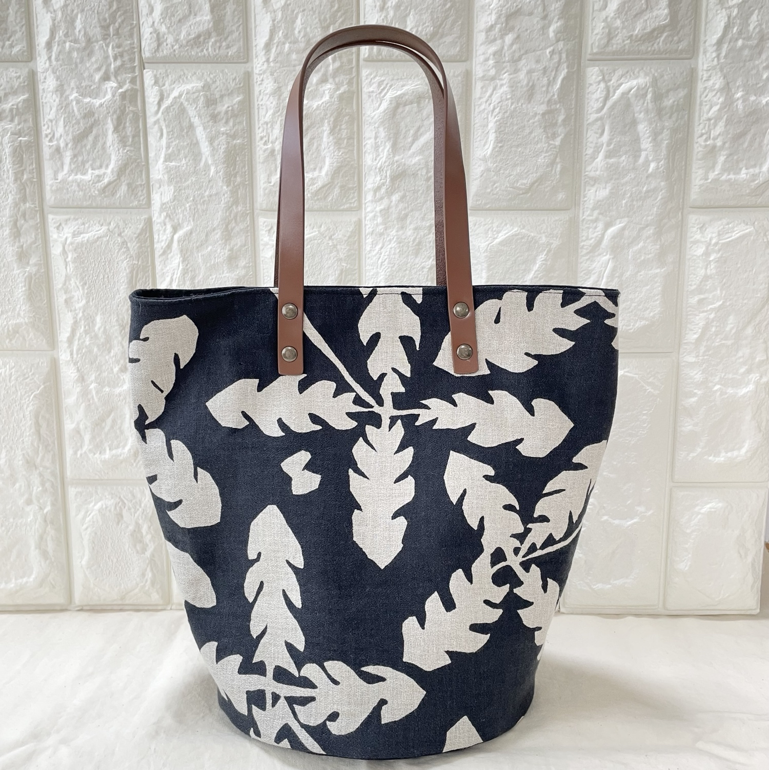 フォーエバーアロエベラジュースパッチワークバケツバッグ＊mina