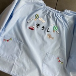 ひらがな　アルファベット　ワッペン　2文字（Sサイズ）