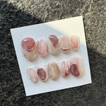 現品販売　ネイルチップ　ニュアンス　秋冬ネイル　ピンク　ゴールド　韓国ネイル　ぷっくり　ブラウン　大人ネイル　個性派ネイル　キラキラ　マグネット　うるうる　カジュアルネイル　おしゃれ