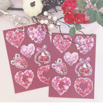 『collage sheets』‎🌹Rose heart🌹 10枚入