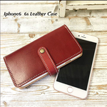  (即納)Iphone6 6s専用/レザースマホケース/lmc57/レッド