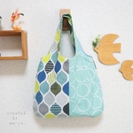 【sale】北欧柄＊リバーシブルトート