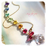 ✴︎再販×4✴︎『虹のたねまき∞』オールスワロフスキーサンキャッチャー