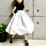 バルーンスカート☆ドール洋服(リカちゃんブライスの洋服)