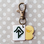 耳マークぴよ🐥ナスカンチャーム