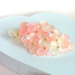 紫陽花のバレッタ