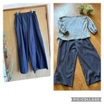 natural**7オンスデニムワイドパンツ