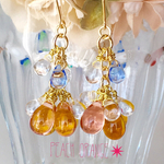 ピーチオレンジ✴︎ソーダ割り！ピアス