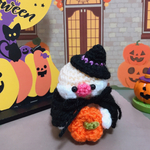 魔法使い文鳥🧙‍♀️🎃〜クリーム文鳥〜