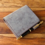  【E様オーダー品】　Micro5 システム手帳 Brown × Fuxia【Square】