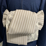 半幅帯（リバーシブル）ハンドメイド
