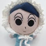 ぬい用　手編みボンネット👶（帽子）