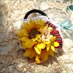 ＊*kazariya＊*SUMMERSALE＊向日葵の囁き.。＊ヘアゴム＊