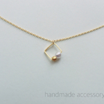 最安値！【再販】メタルフープネックレス 