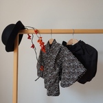 大人レトロなおしゃれ袴♡　ベビー袴　お食い初め