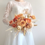 秋色ウェディングブーケ【結婚式/ウェディング/リゾート婚/前撮り】