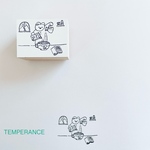 tarot stamp ／節制