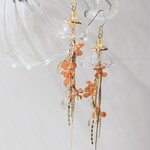 金木犀が薫るクラゲのピアス/イヤリング