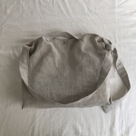 リネンのシンプルバッグ 3way 
