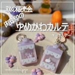 新作✨️【肉球印のゆめかわカルテ】  シェイカー オイルなし キーホルダー